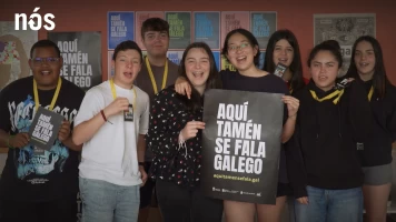 Aquí tamén se fala! A mocidade que leva o galego da escola ás casas
