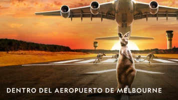 Dentro del aeropuerto de Melbourne