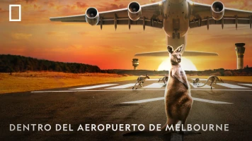 Dentro del aeropuerto de Melbourne