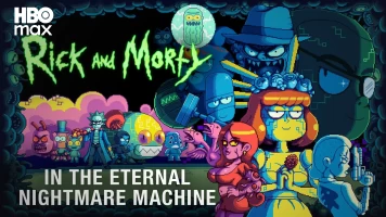 Rick and Morty in the Eternal Nightmare Machine