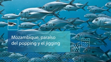 Mozambique paraiso del popping y el jigging