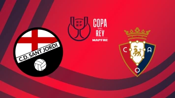 Primera Ronda. Primera Ronda: CD Sant Jordi - CA Osasuna