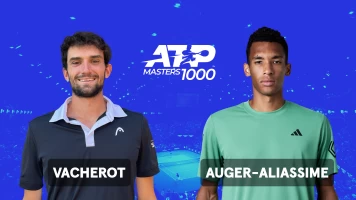 Cuartos de Final. Cuartos de Final: Vacherot - Auger-Aliassime