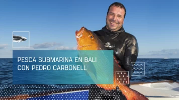 Pesca submarina en Bali con Pedro Carbonell