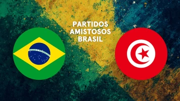 Partidos Amistosos Brasil. T(2025). Partidos... (2025): Brasil - Túnez
