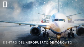 Dentro del aeropuerto de Toronto