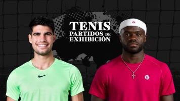 Tenis. Partidos de exhibición. T(2025). Tenis. Partidos... (2025): Alcaraz - Tiafoe