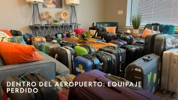 Dentro del aeropuerto: equipaje perdido