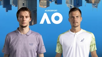 Masculino. Masculino: Bublik - Fucsovics