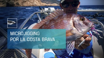 Microjigging por la costa Brava