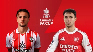 Cuartos de final. Cuartos de final: Southampton - Arsenal