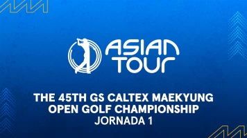 The 45th GS Caltex Maekyung Open Golf Championship. The 45th GS Caltex Maekyung Open Golf Championship. Jornada 1. VO