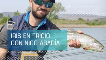 Iris en Tricio con Nico Abadía