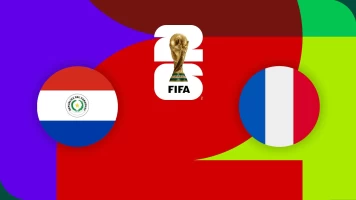 Octavos de final. Octavos de final: Paraguay - Francia