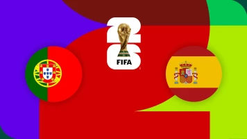Octavos de final. Octavos de final: Portugal - España