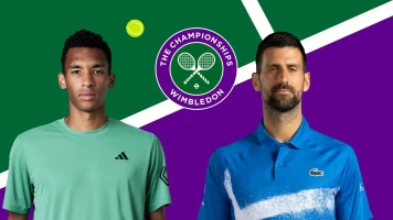 Masculino. Masculino: Auger Aliassime - Djokovic