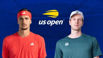 Masculino. Masculino: Zverev - Van de Zandschulp