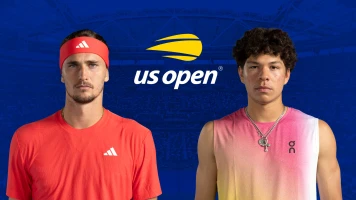 Masculino. Masculino: Zverev - Shelton