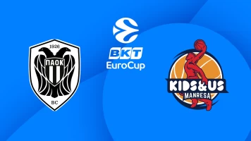 Jornada 1. Jornada 1: PAOK - Kids & Us Manresa