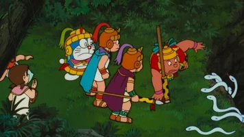 Doraemon viaja al mágico mundo de las aves
