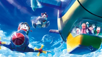 Doraemon y la ciudad ideal en el cielo