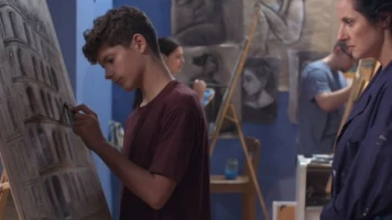 El niño que pintaba el mar