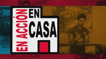 En acción en casa