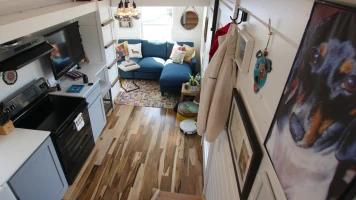 Minicasas sobre ruedas