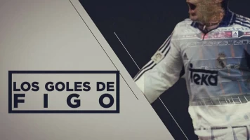 Todos los goles de Figo en LaLiga