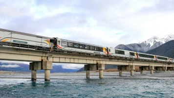 Nueva Zelanda en tren