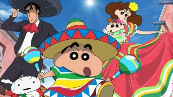 Shin Chan en México: el ataque del cactus gigante