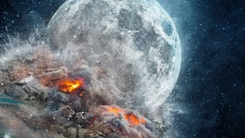 Meteoro a la Luna