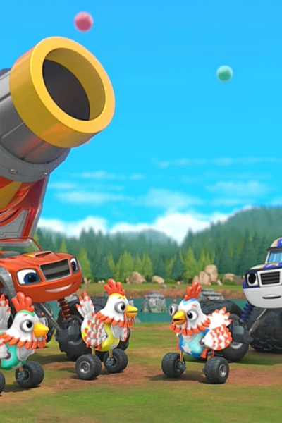 Blaze y los Monster Machines. T(T4). Blaze y los... (T4): El circo de las gallinas