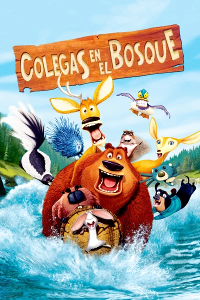 Colegas en el bosque