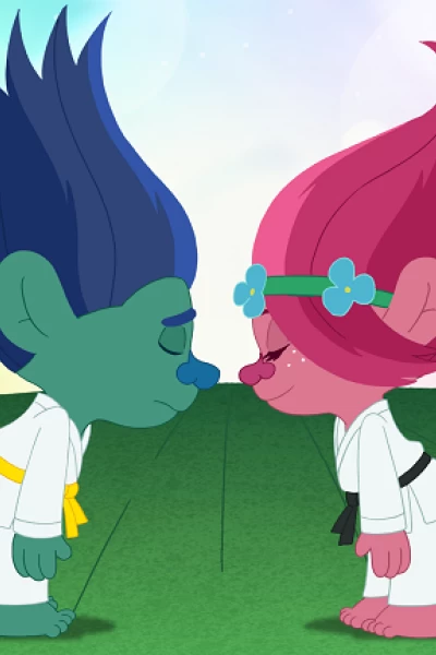 Trolls: ¡No pierdas el ritmo!. T(T1). Trolls: ¡No... (T1): Pelo-jitsu /  El flechazo