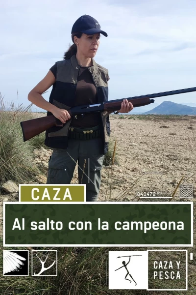Al salto con la campeona