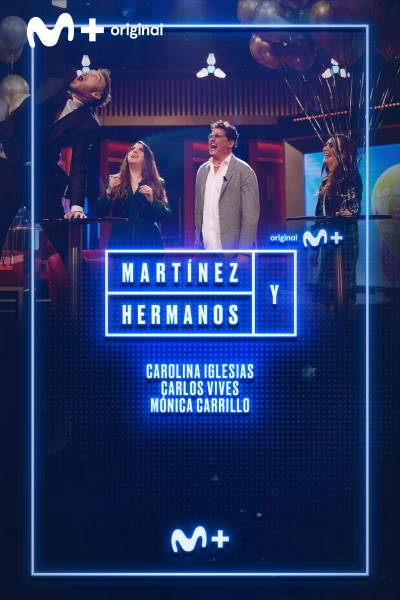Martínez y Hermanos (T3): Carlos Vives, Carolina Iglesias y Mónica Carrillo
