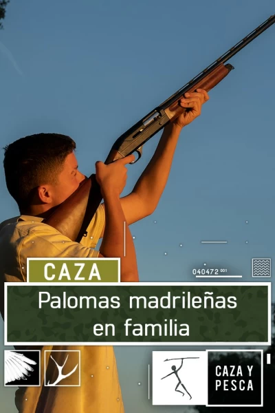 Palomas madrileñas en familia