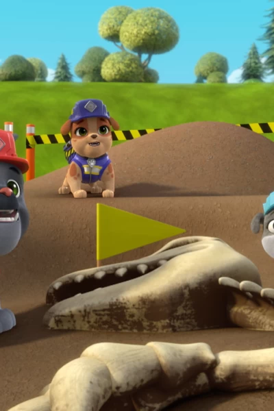 Equipo Rubble. T(T1). Equipo Rubble (T1): El equipo construye un museo de dinosaurios / El equipo construye una rampa para silla de ruedas