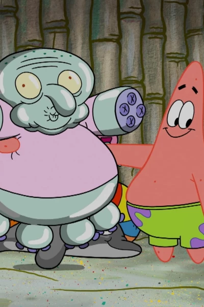 Bob Esponja. T(T13). Bob Esponja (T13): Tontos en el agua; El Cacachue-padrino