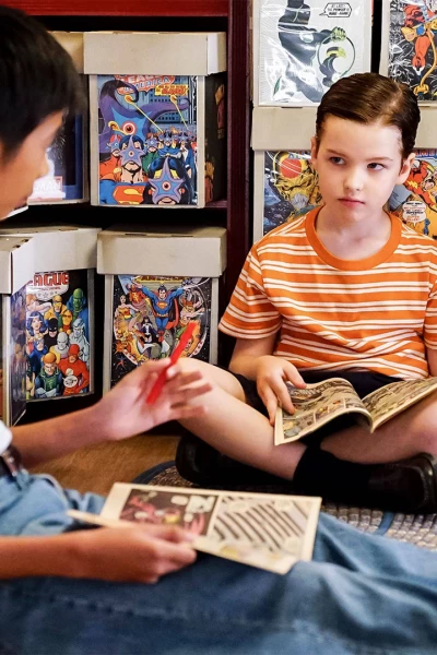 El joven Sheldon. T(T1). El joven Sheldon (T1): Ep.4 Un psicólogo, un cómic y una salchicha para desayunar