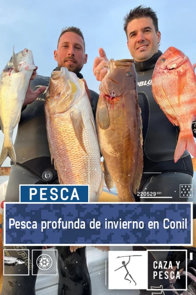 Pesca profunda de invierno en Conil