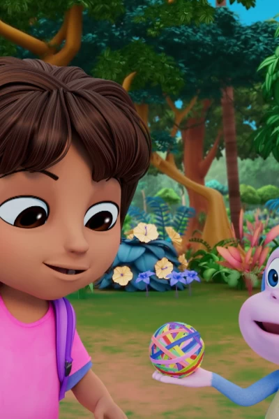 Dora. T(T1). Dora (T1): Los colores perdidos de Arcoíris; La pelota de gomas elásticas de Botas