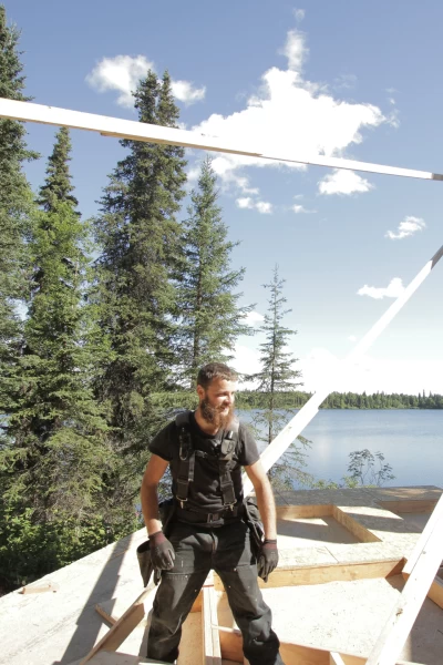 Construyendo Alaska. T(T9). Construyendo Alaska (T9): Alto y sin red