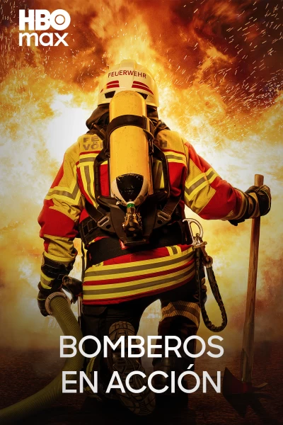 Bomberos en acción