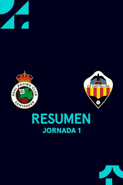 Jornada 1. Jornada 1: Racing - Castellón