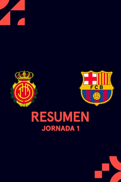 Jornada 1. Jornada 1: Mallorca - FC Barcelona