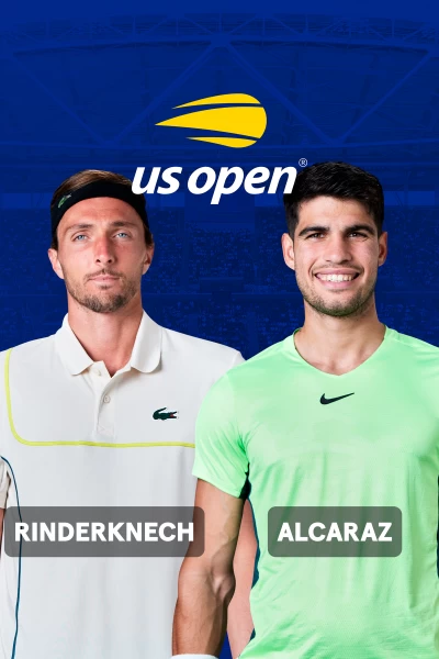 Masculino. Masculino: Rinderknech - Alcaraz