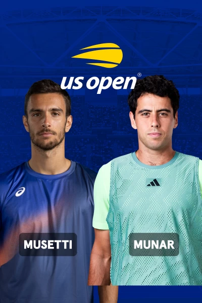 Masculino. Masculino: Musetti - Munar