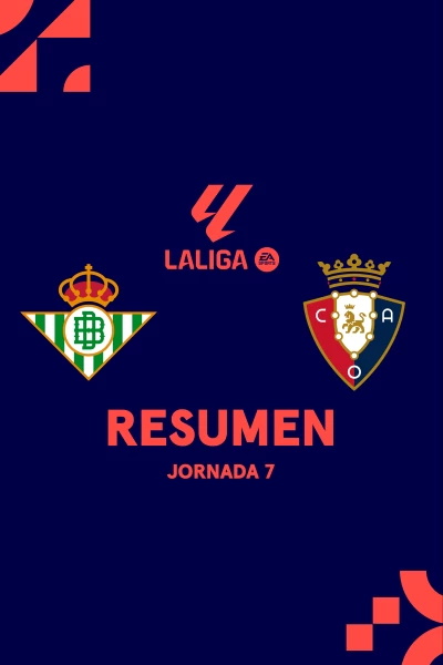 Jornada 7. Jornada 7: Betis - Osasuna